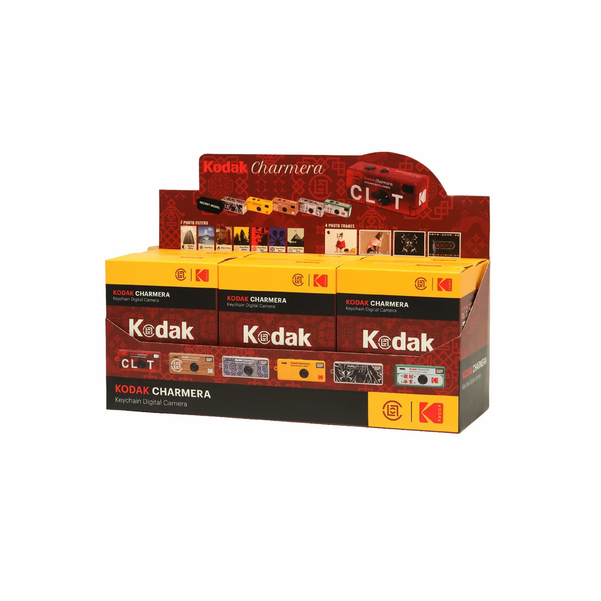 KODAK CHARMERA Keychain Digital Camera Blind Box Collection - CLOT ( 1 Piece )
