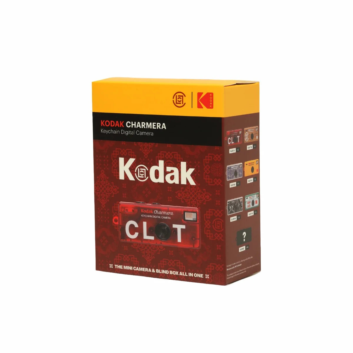 KODAK CHARMERA Keychain Digital Camera Blind Box Collection - CLOT ( 1 Piece )